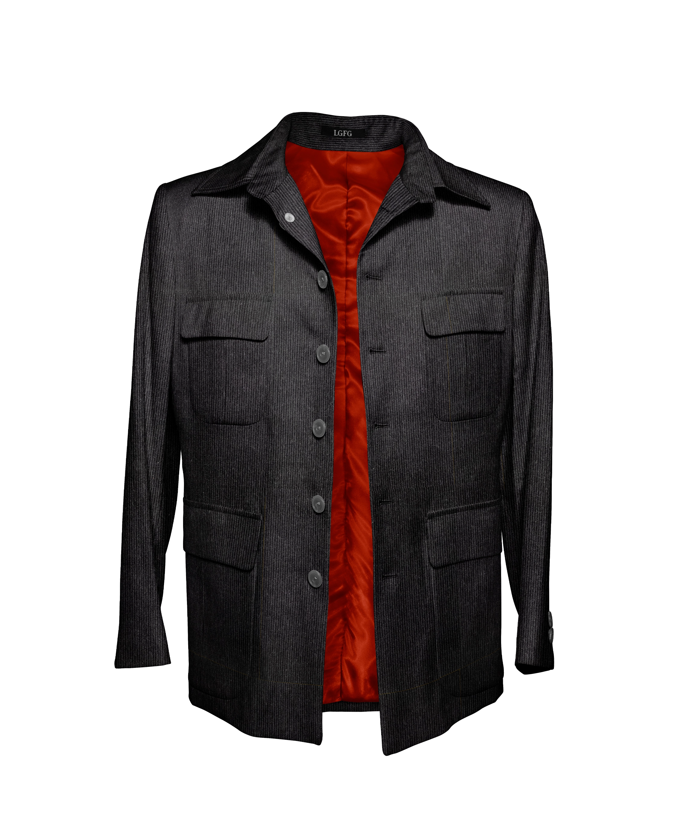 The Black Capo Safari Jacket