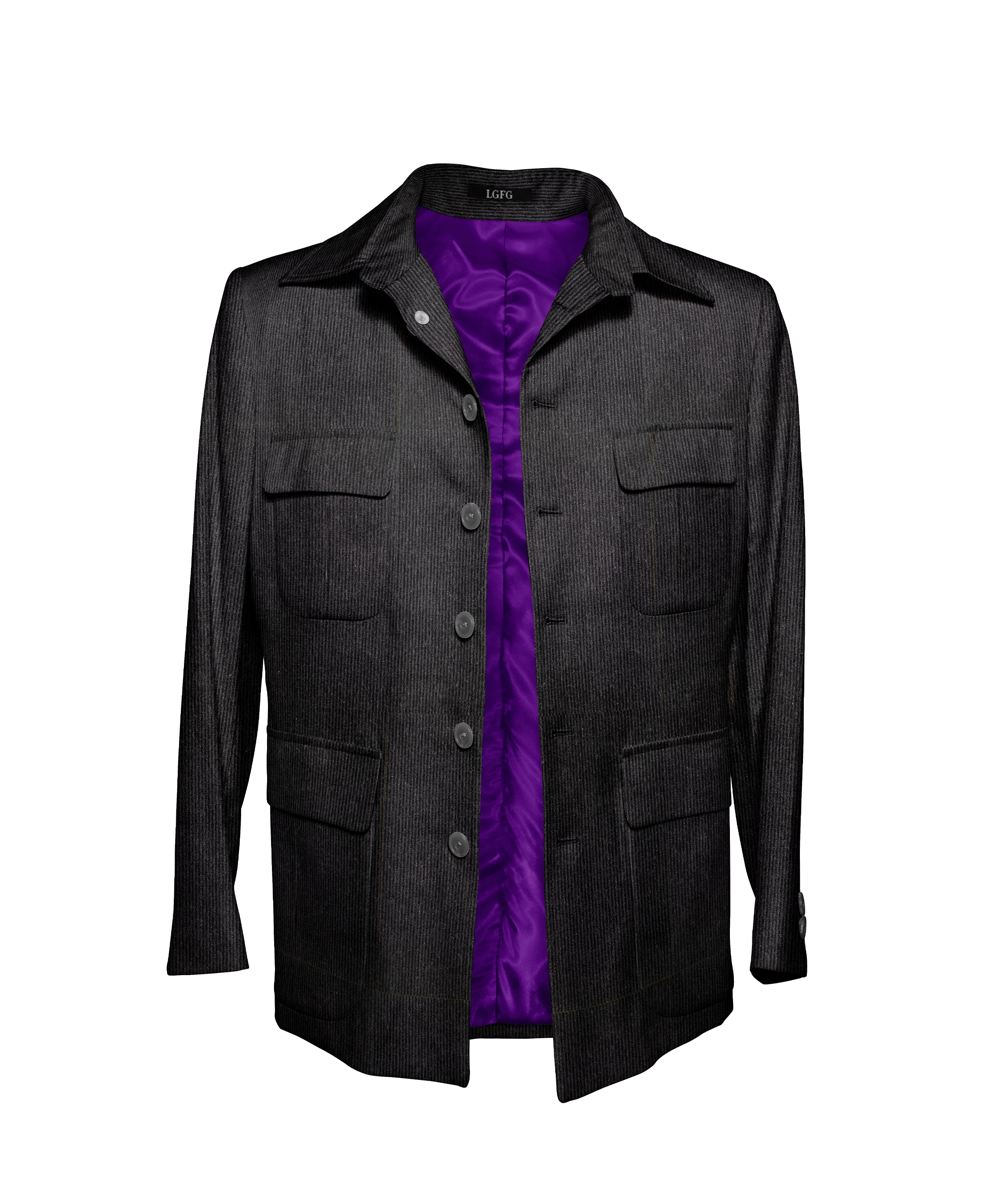 The Black Capo Safari Jacket