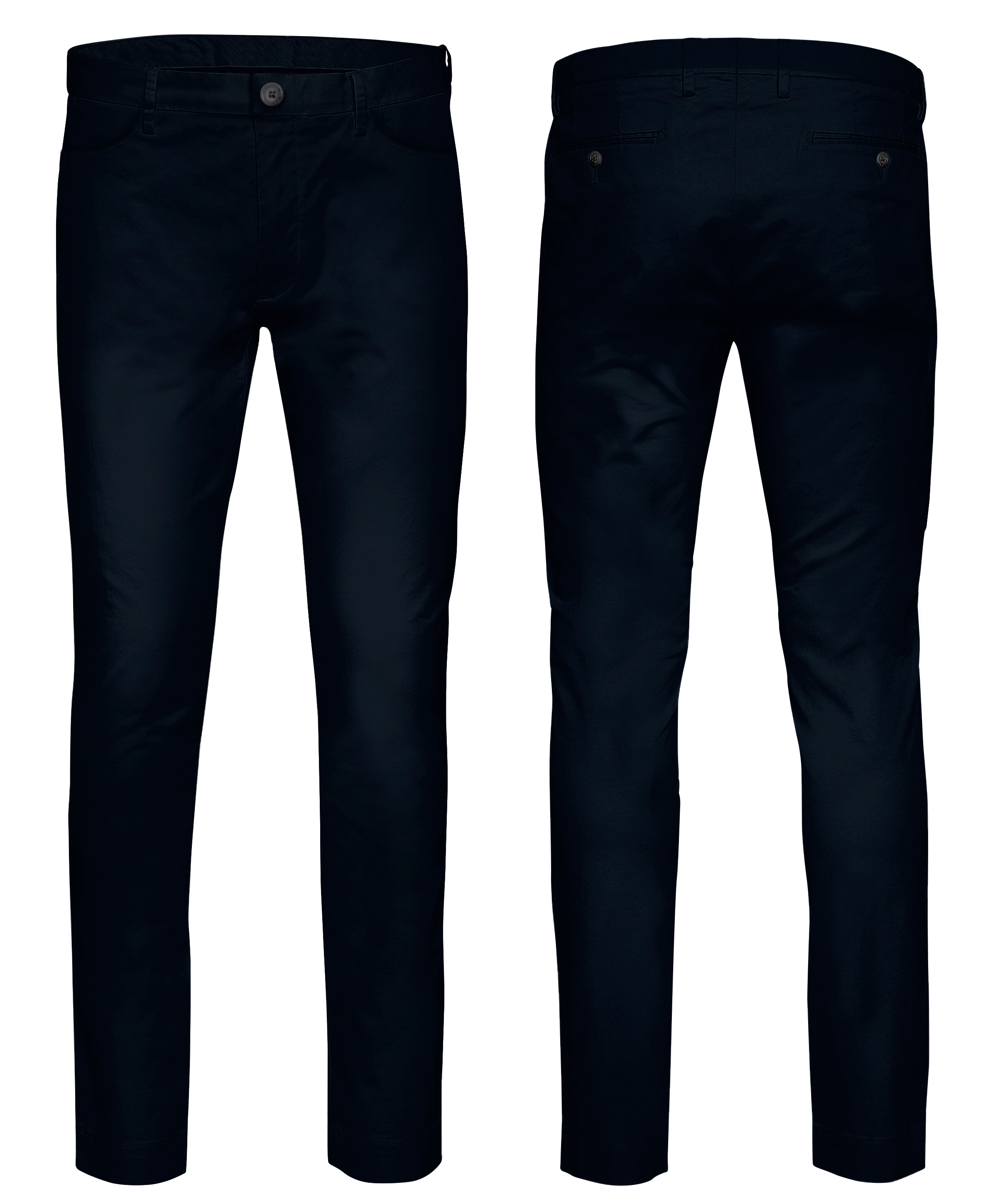 Navy Stretchy, Chinos