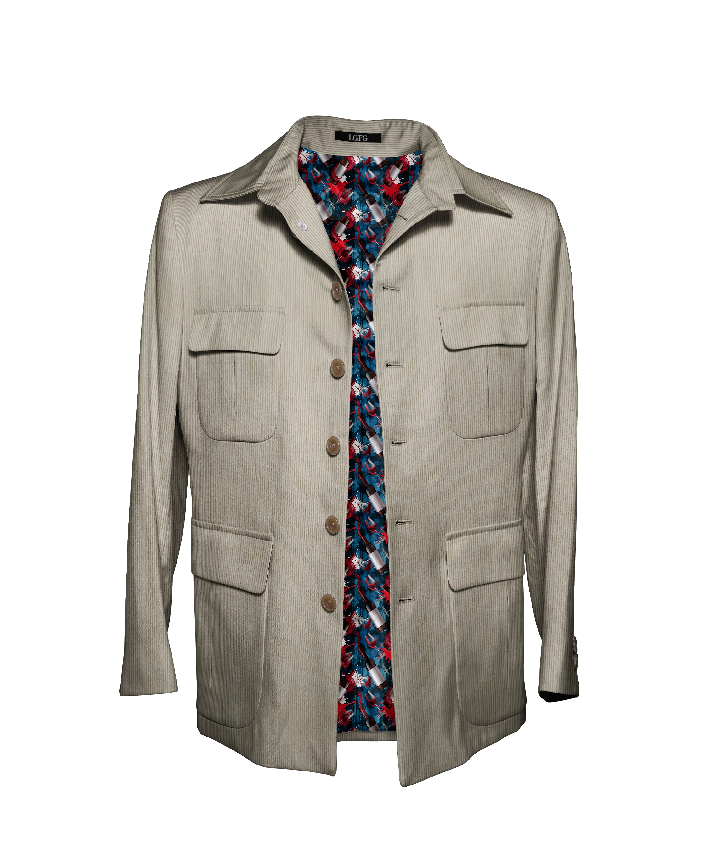 The Beige Capo Safari Jacket