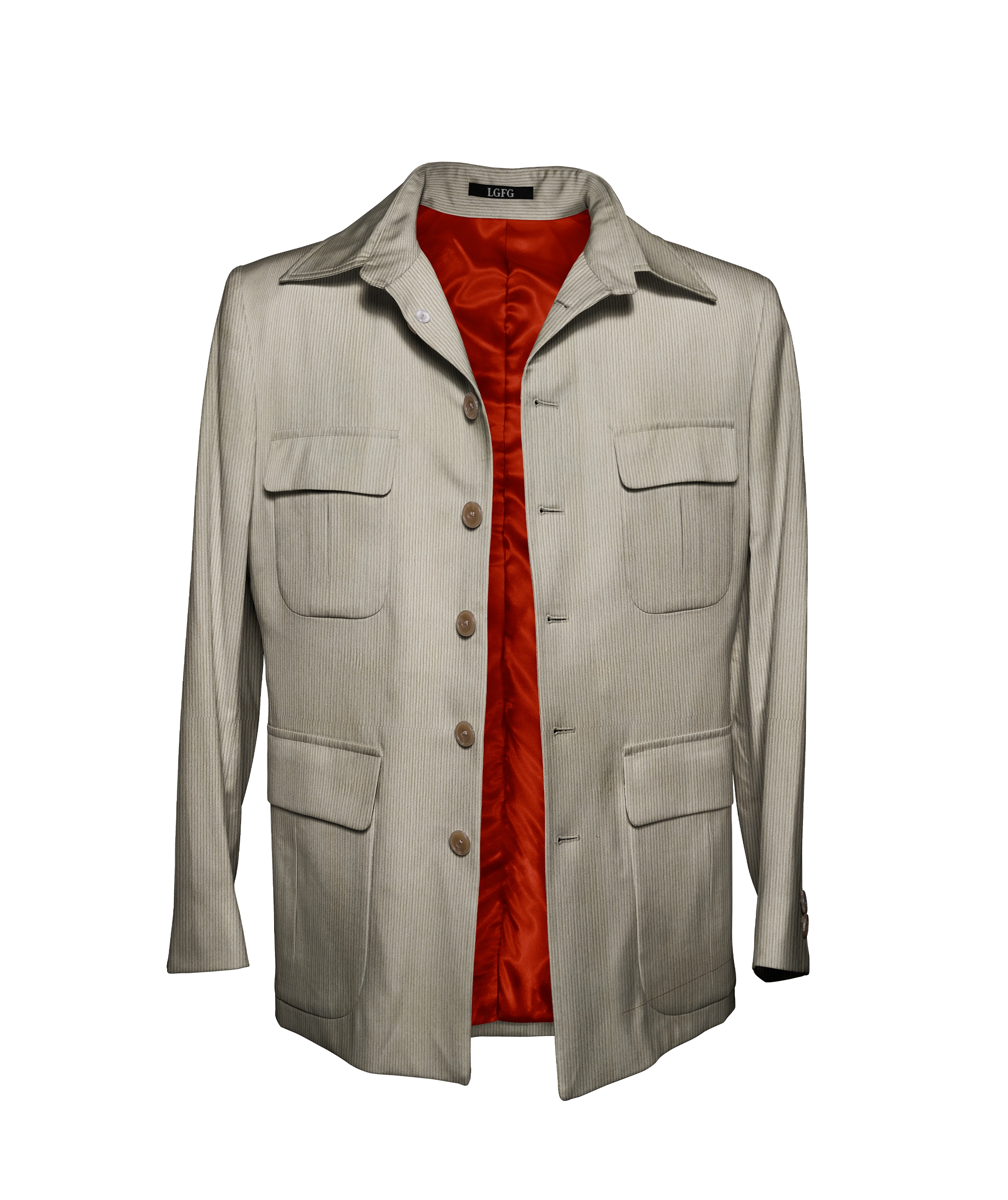 The Beige Capo Safari Jacket