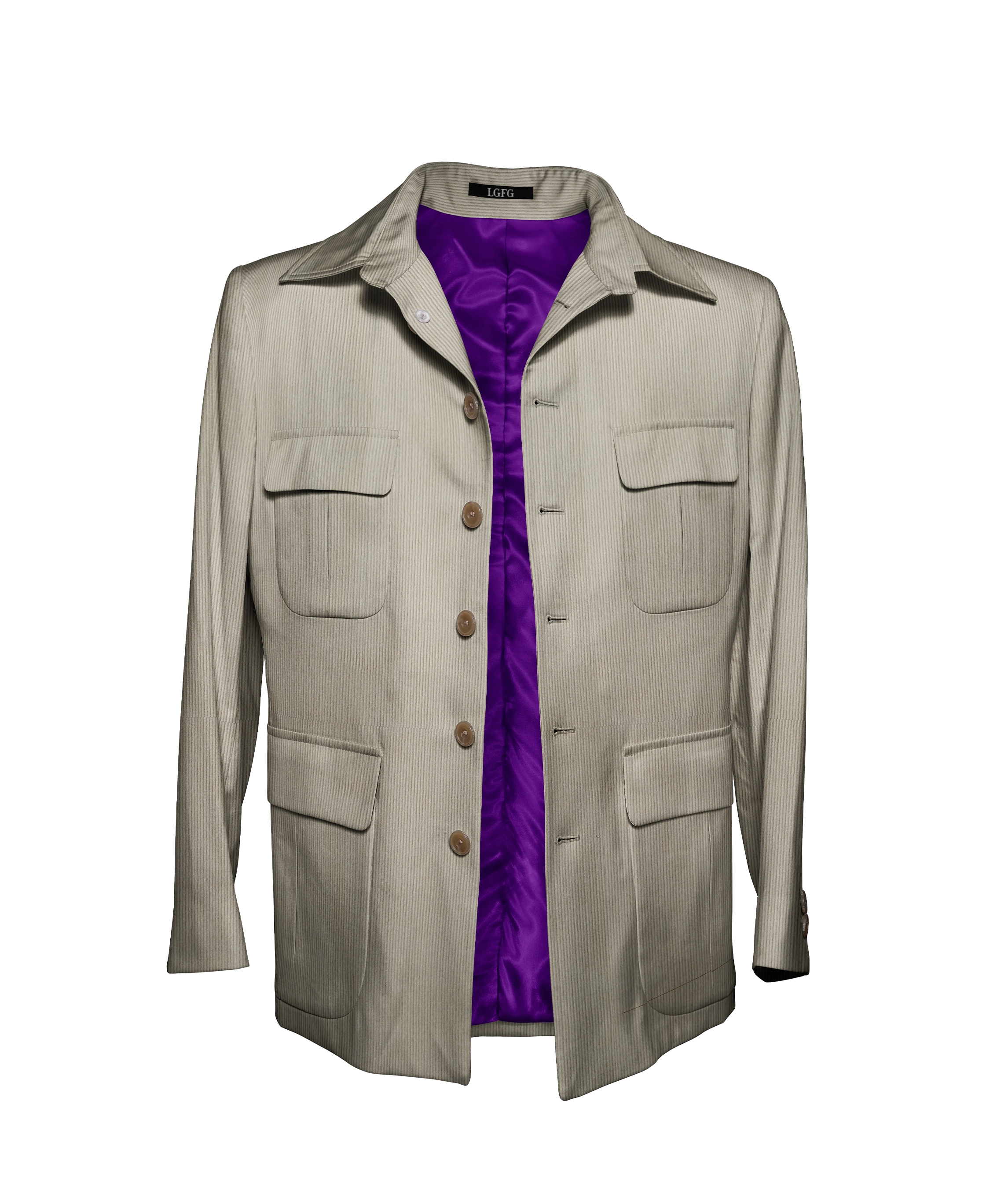 The Beige Capo Safari Jacket