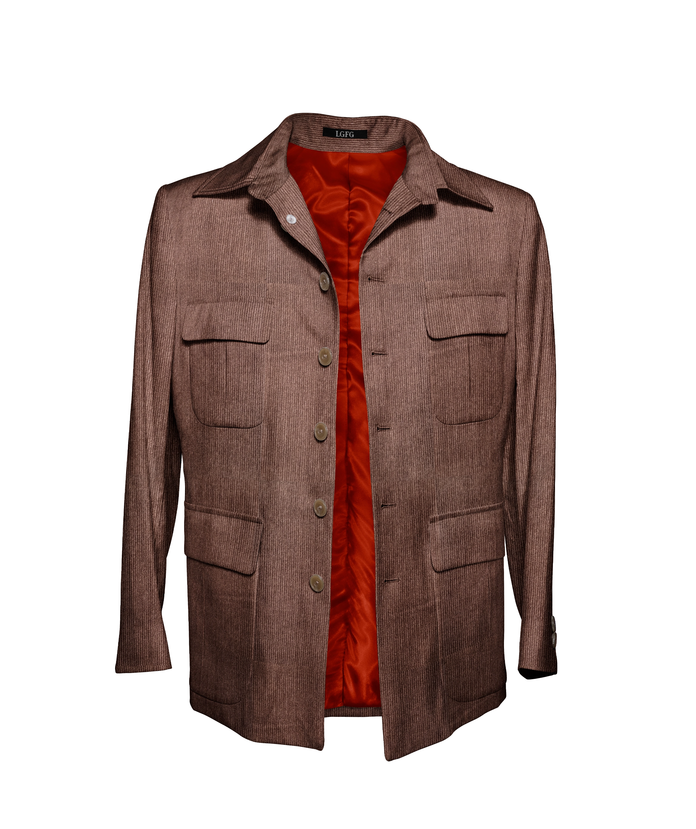 The Brown Capo Safari Jacket