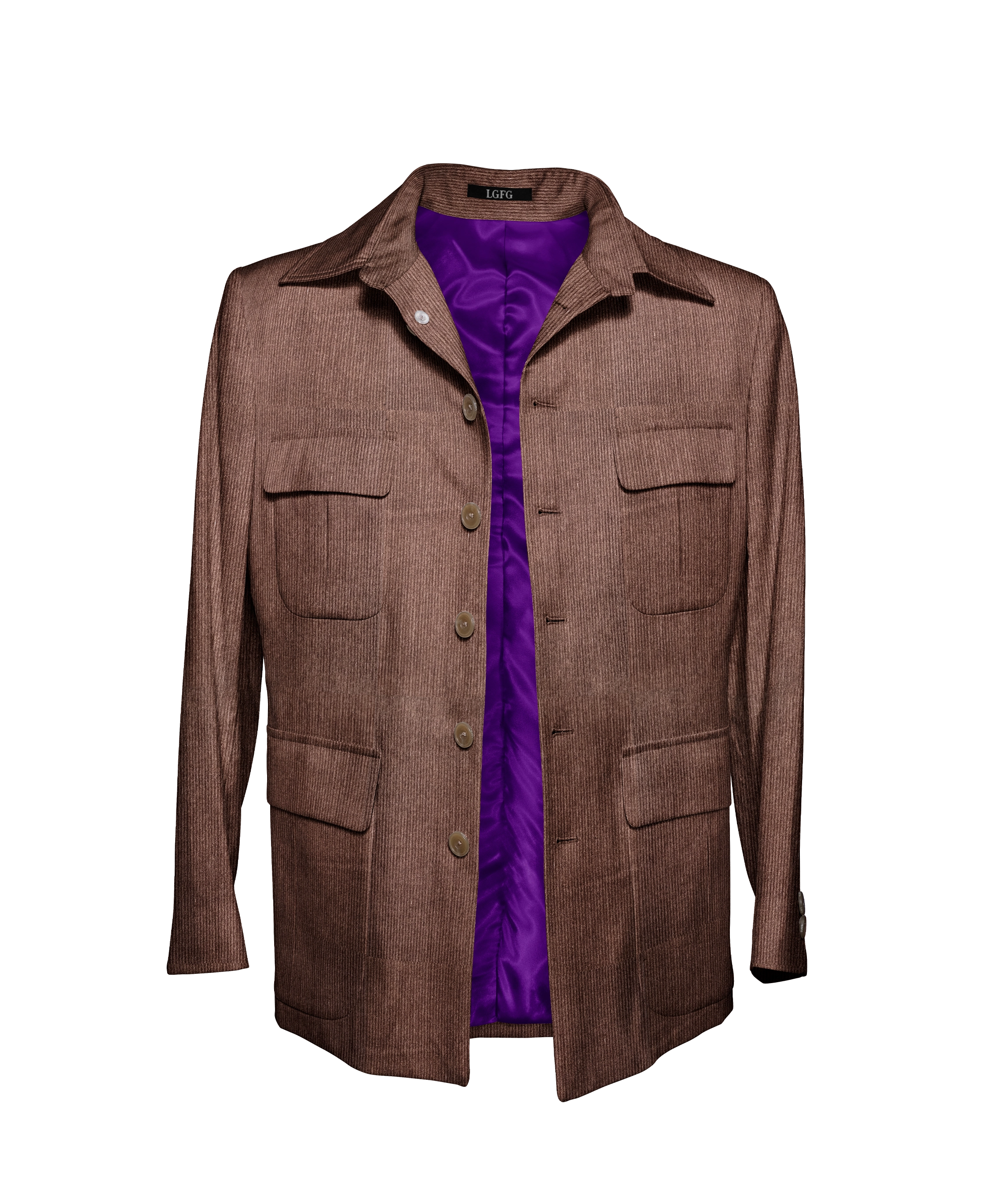 The Brown Capo Safari Jacket