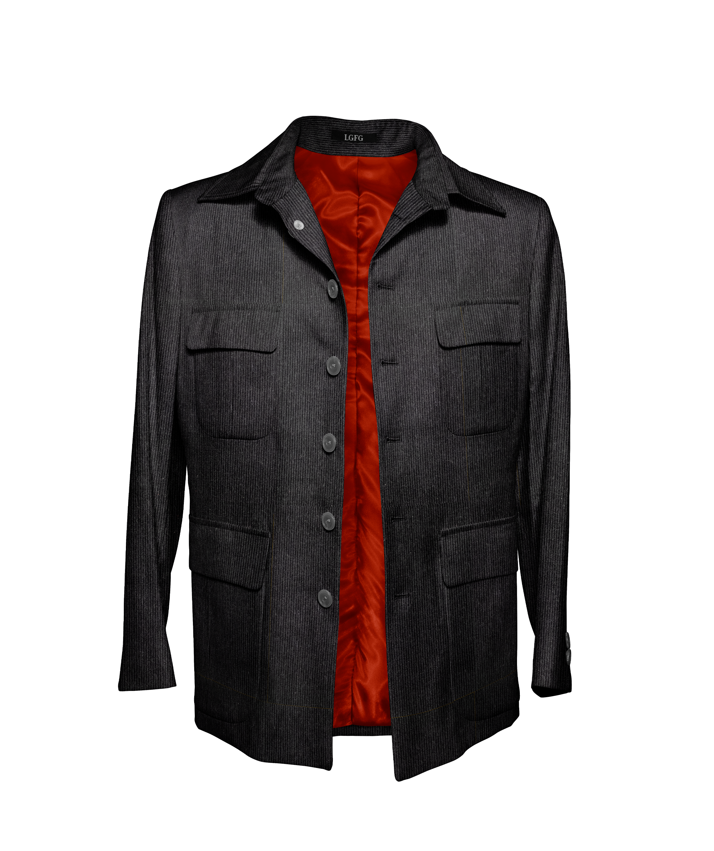 The Black Capo Safari Jacket