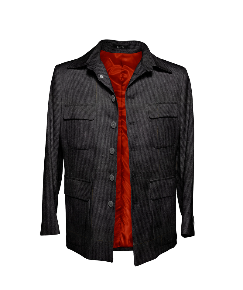 The Black Capo Safari Jacket