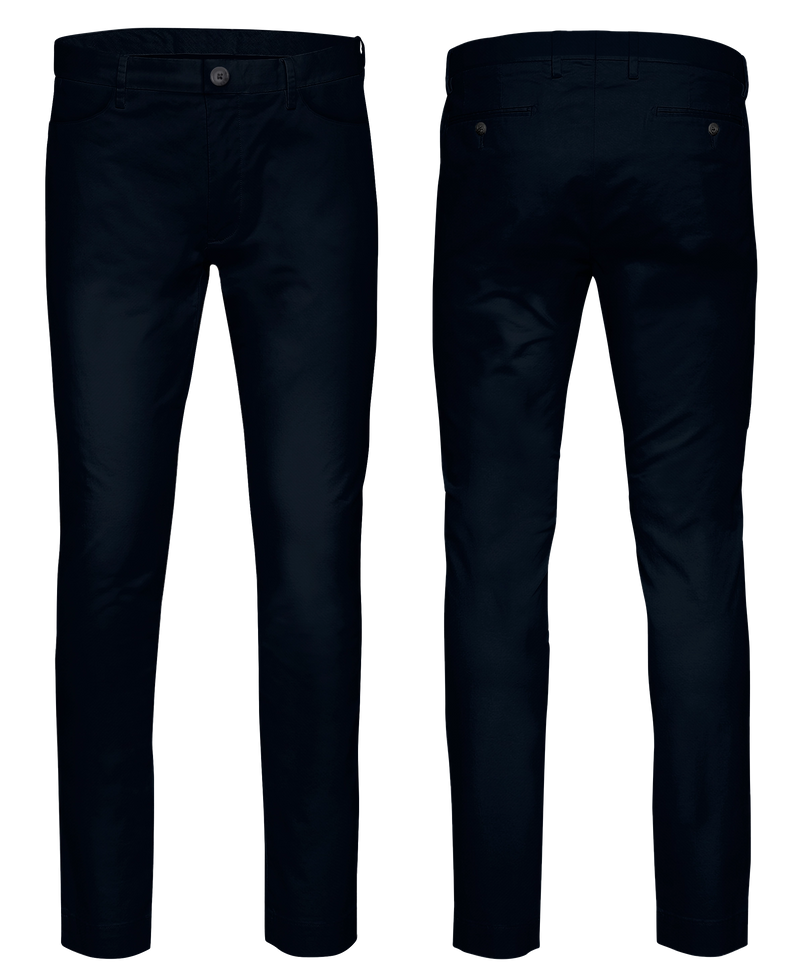 Navy Stretchy, Chinos