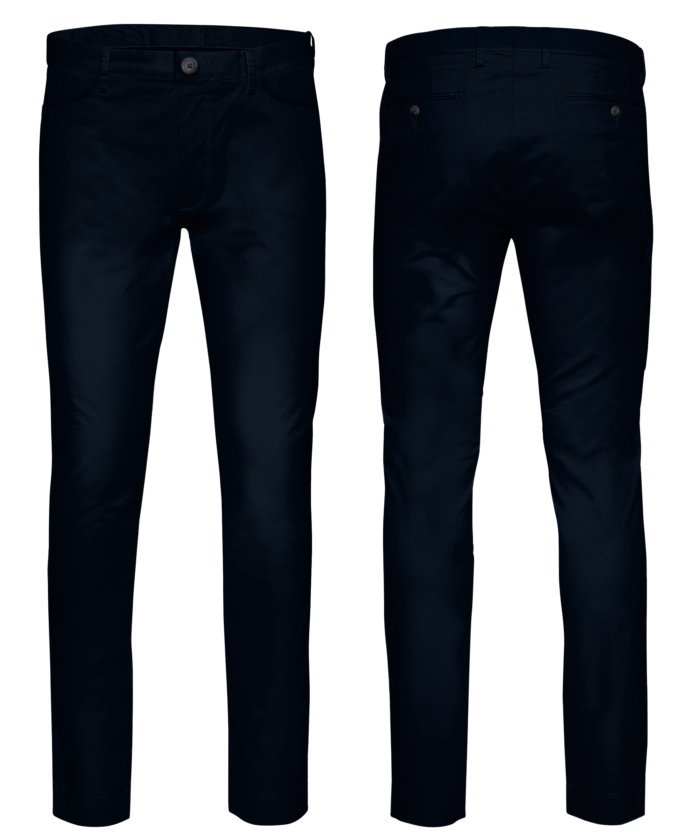 Navy Stretchy, Chinos