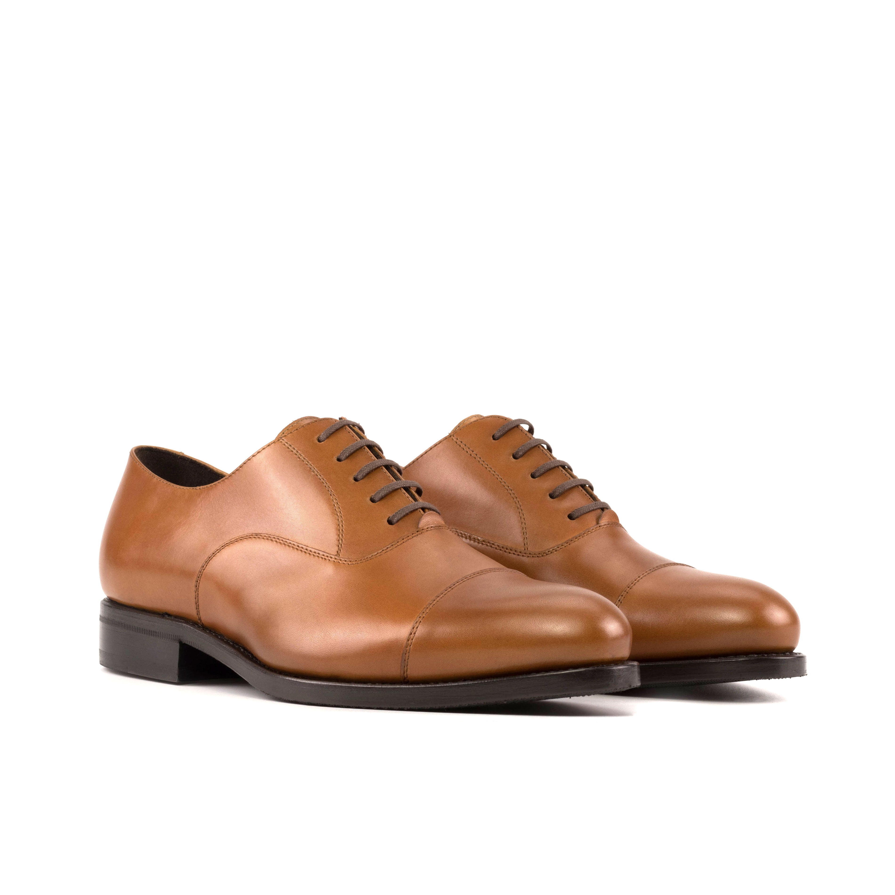 Oxford Painted Calf Cognac Shoes