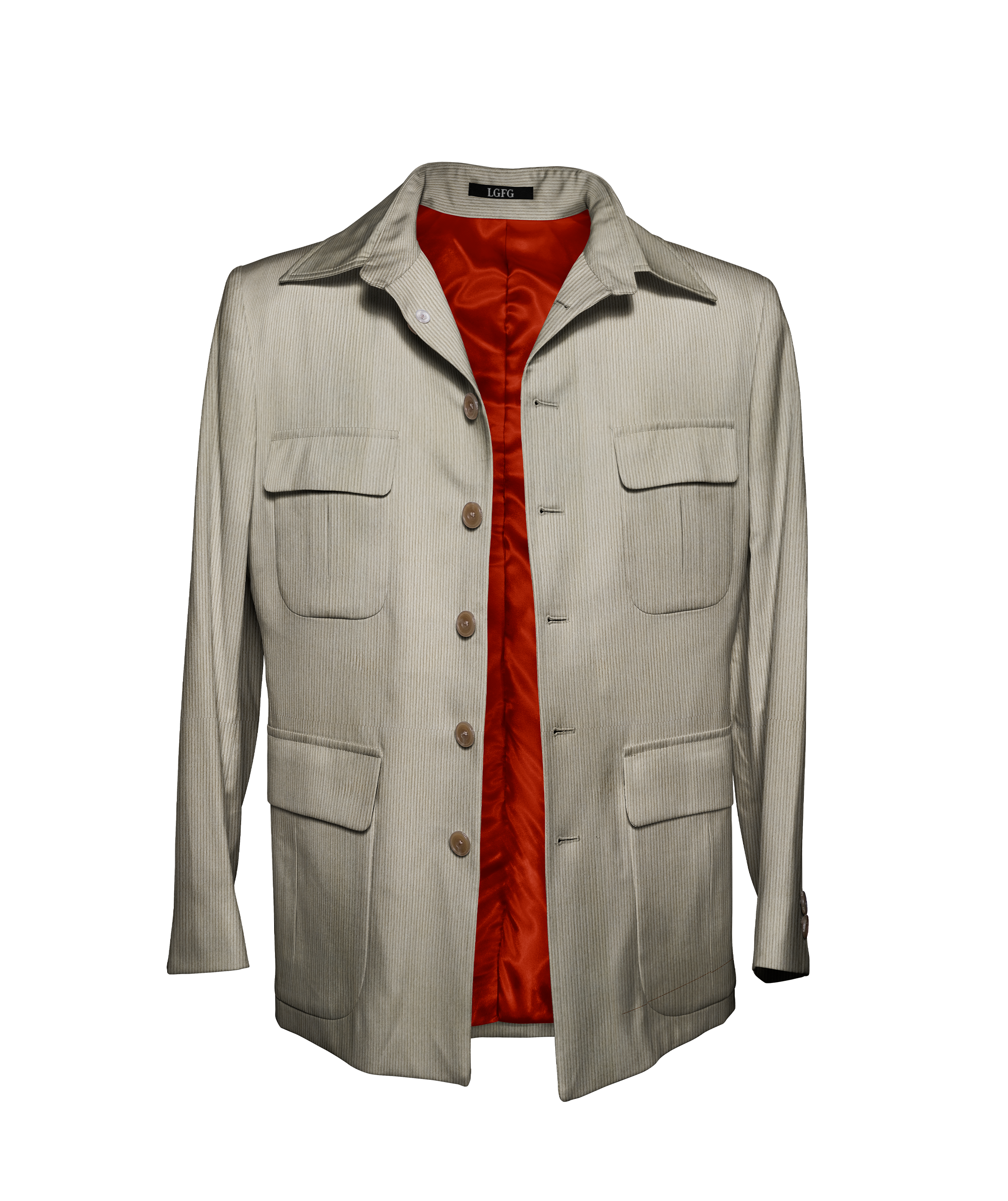 The Beige Capo Safari Jacket