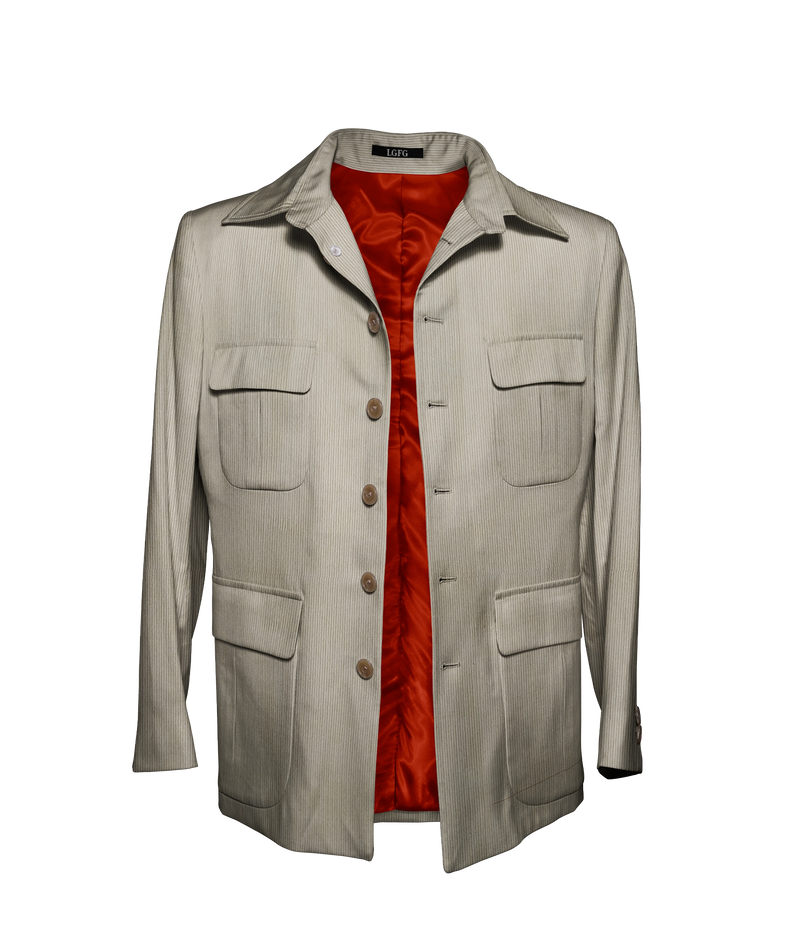 The Beige Capo Safari Jacket