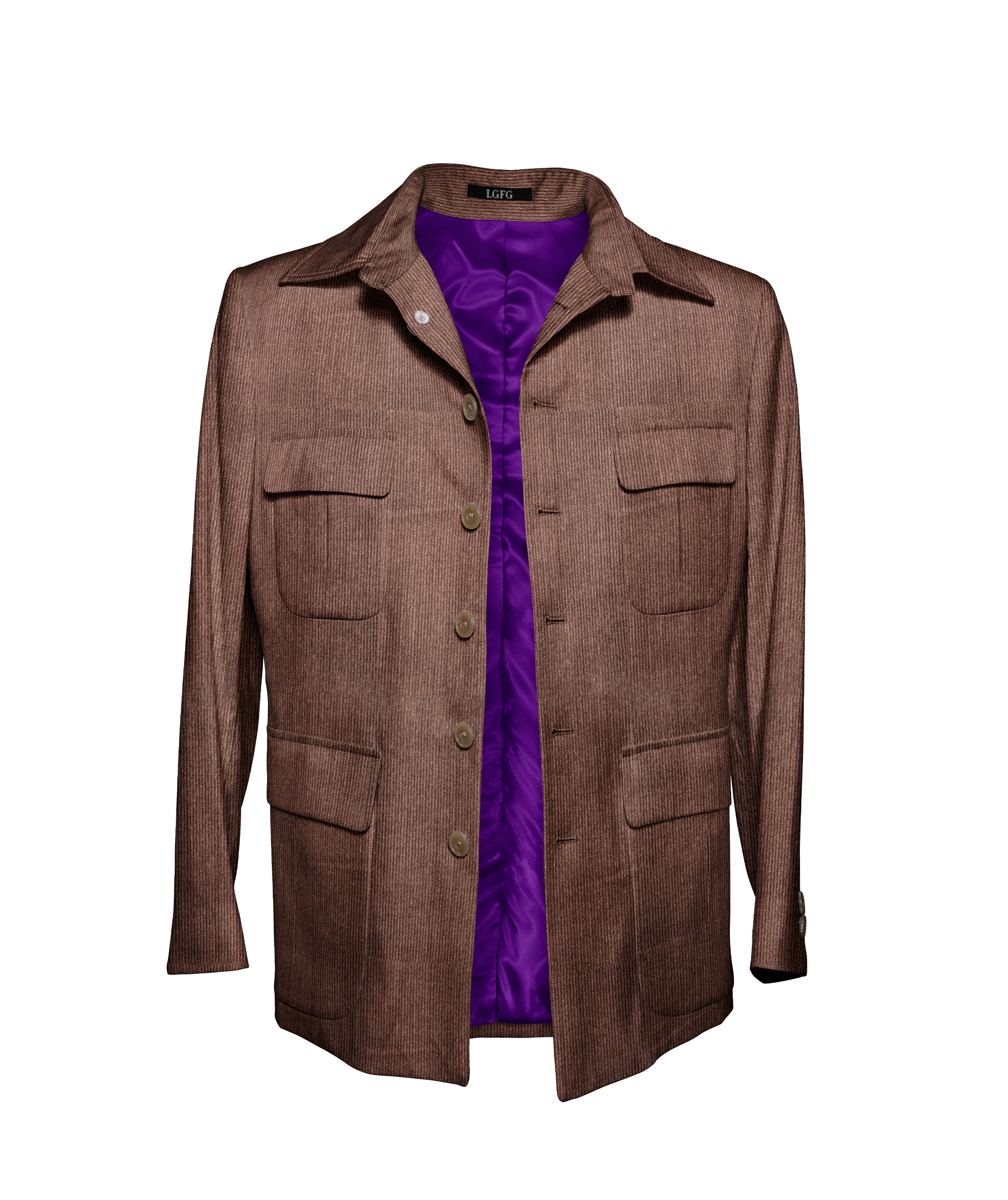 The Brown Capo Safari Jacket