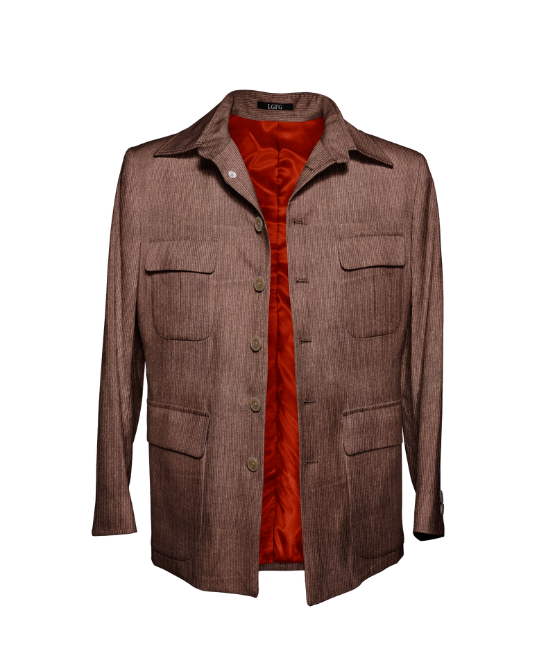 The Brown Capo Safari Jacket