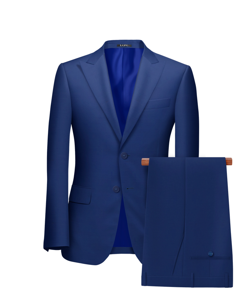 Blue Florida 2 Button LGFG Summer Suit