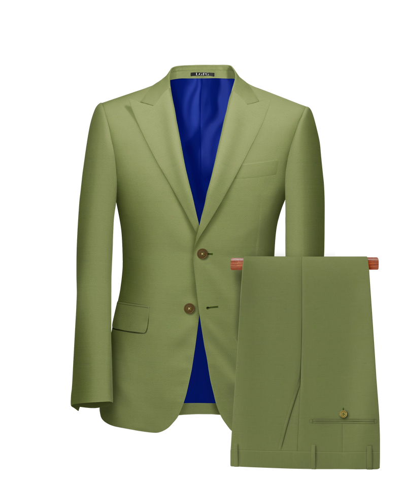 Olive Florida 2 Button LGFG Summer Suit