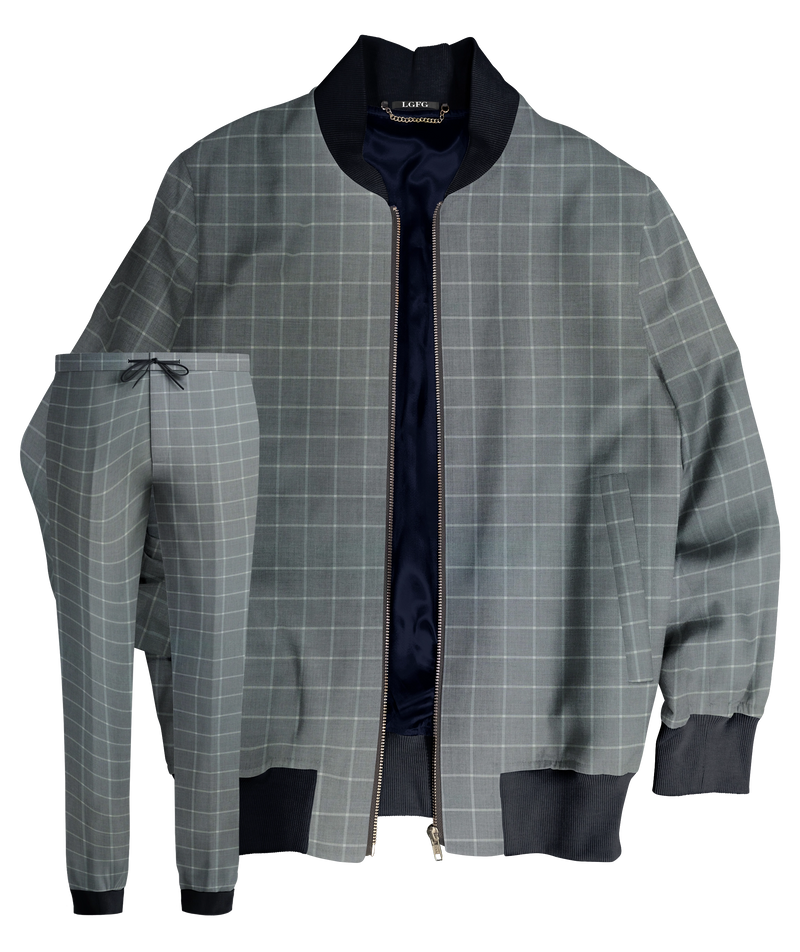Franzese Warmup Grey Suit
